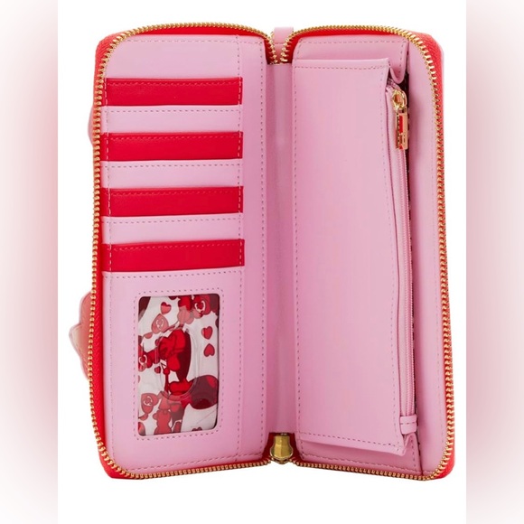 Loungefly | Disney Alice in Wonderland Ace of Hearts Wallet - Picture 3 of 12